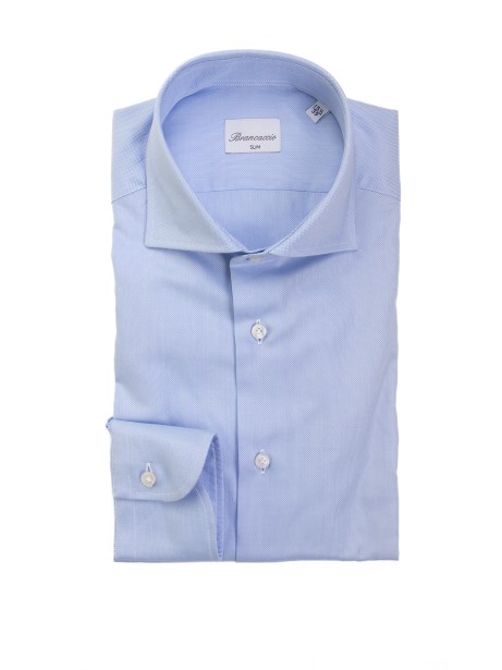 Camicia azzurra slim fit