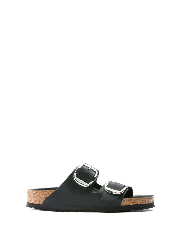 Ciabatta Arizona Big Buckle in pelle oliata
