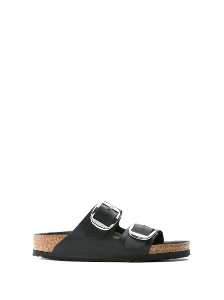 Ciabatta Arizona Big Buckle in pelle oliata