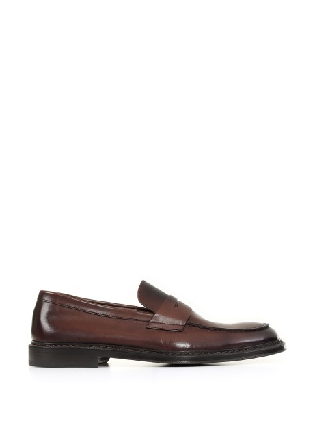 College loafer in leather