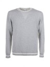 Maglia girocollo grigio chiaro