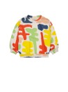 Multicolored crewneck sweatshirt