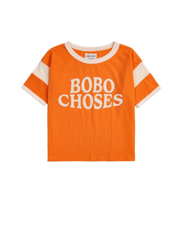 T-shirt with logo writing