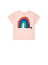T-shirt with rainbow