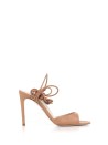 Sandal in nappa leather with ankle strap