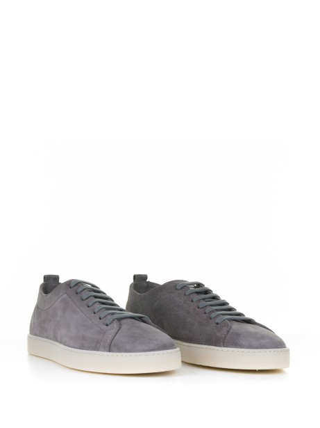 Sneaker grigia in pelle 2