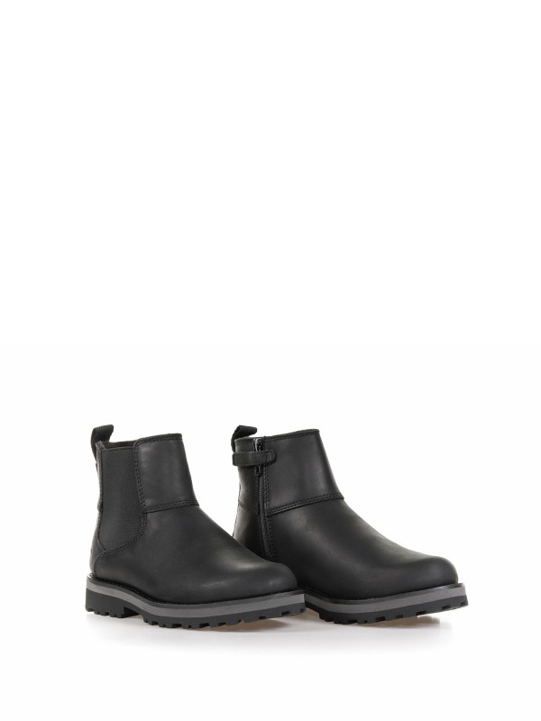 Ankle boots with strap