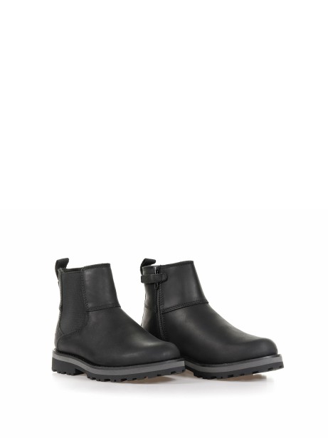 Ankle boots with strap