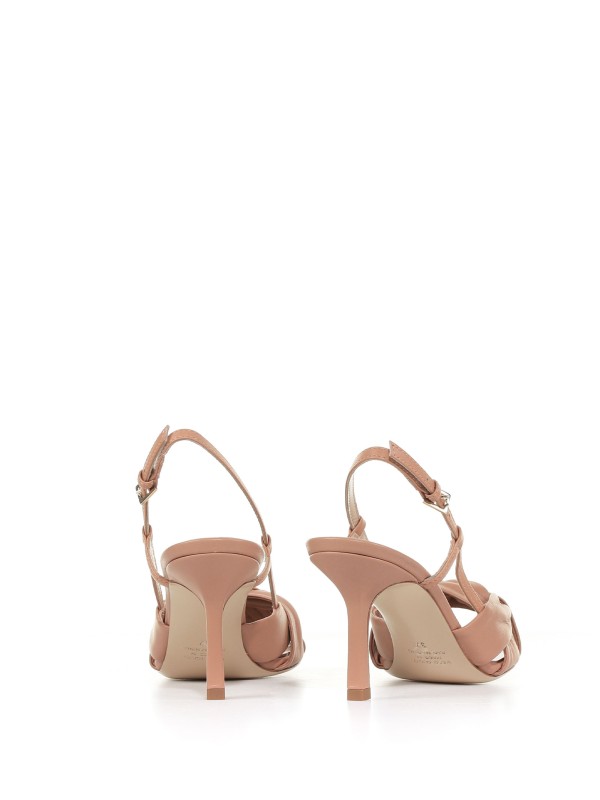 Nappa leather sandal