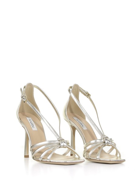 Laminated nappa leather sandal 2
