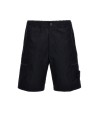 Navy blue Bermuda shorts with pockets