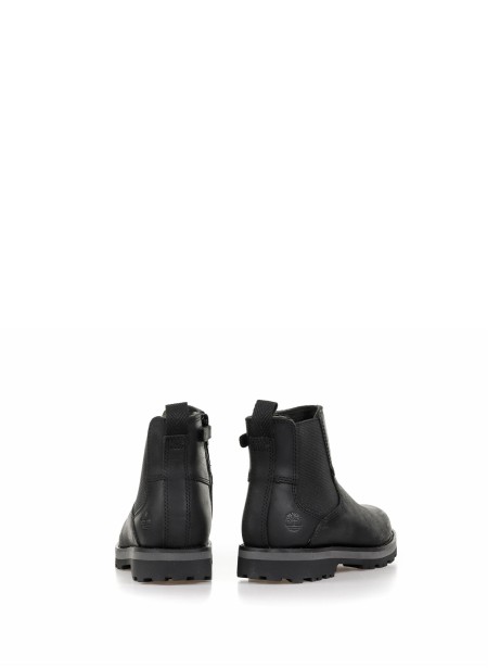 Ankle boots with strap
