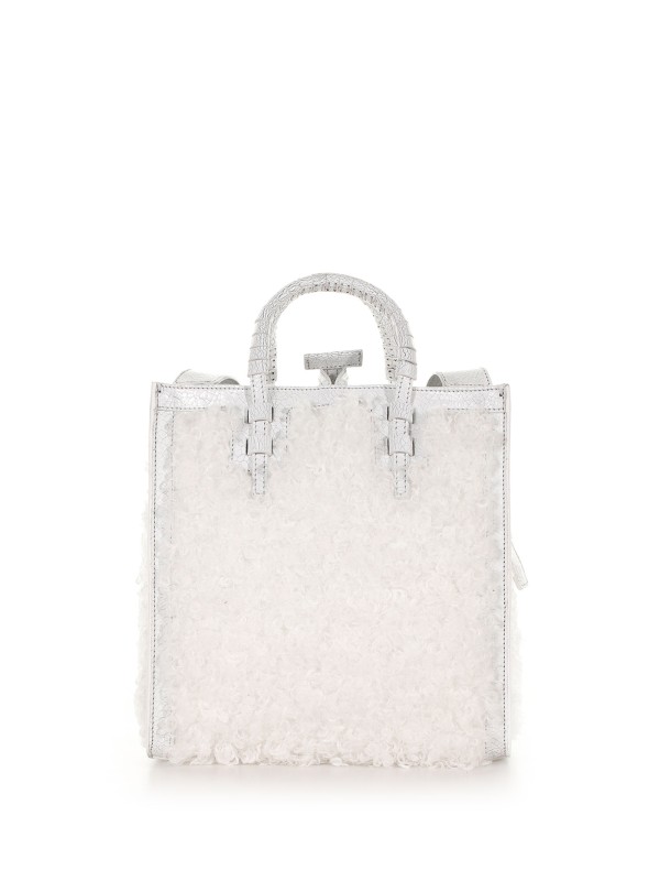 Ale Yeti shopping bag with eco fur