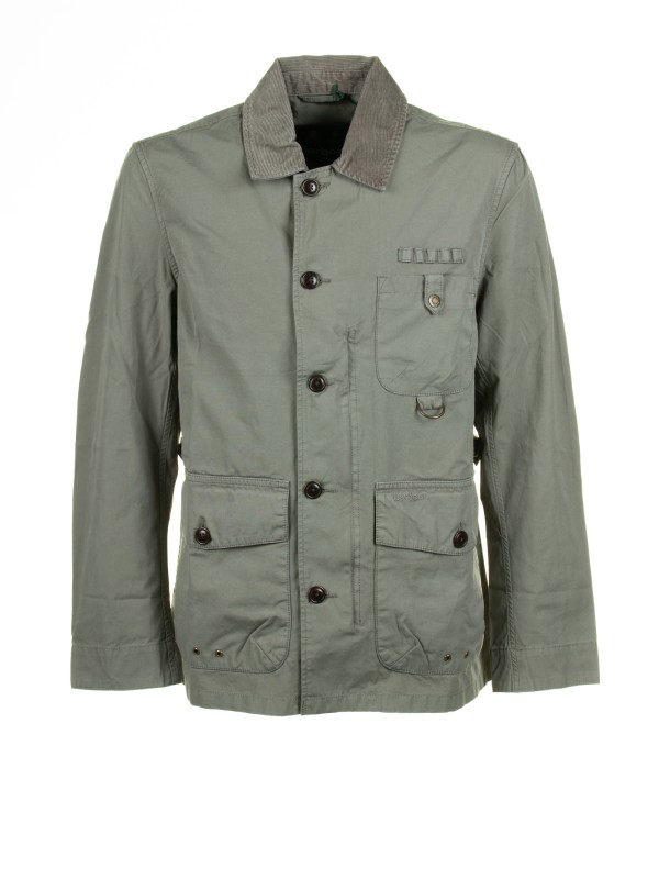 Cotton jacket with pockets and buttons Cotton jacket with pockets and buttons