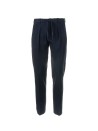Pantalone blu navy con coulisse