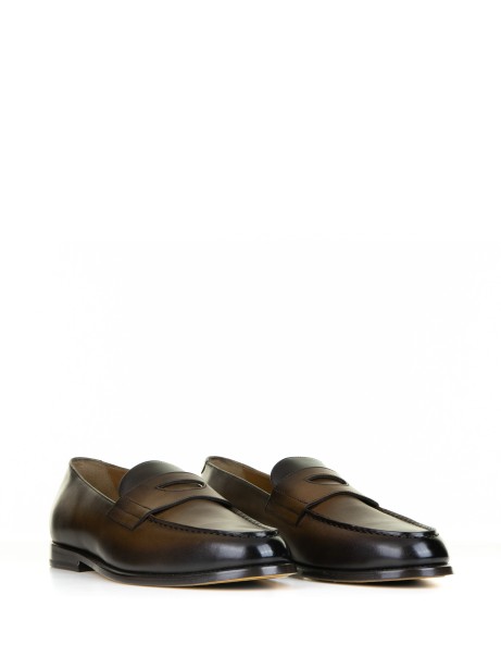 Mocassino marrone in pelle 2