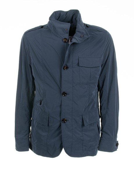 Spring jacket with pockets and buttons