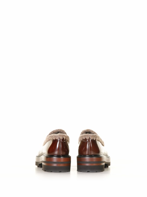 Brera loafer with contrasting profiles
