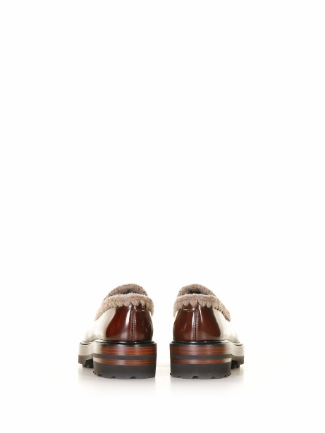 Brera loafer with contrasting profiles