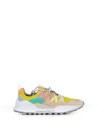 Multicolored Washi sneakers in suede and nylon