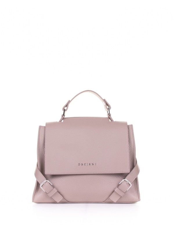 Sveva Sense small antique pink bag with shoulder strap