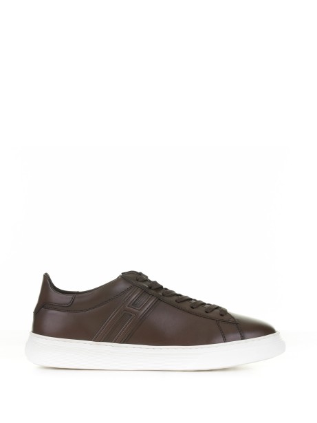 H365 brown leather sneaker