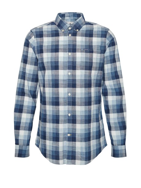 Long sleeve checked shirt