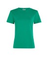 T-shirt verde con mini logo