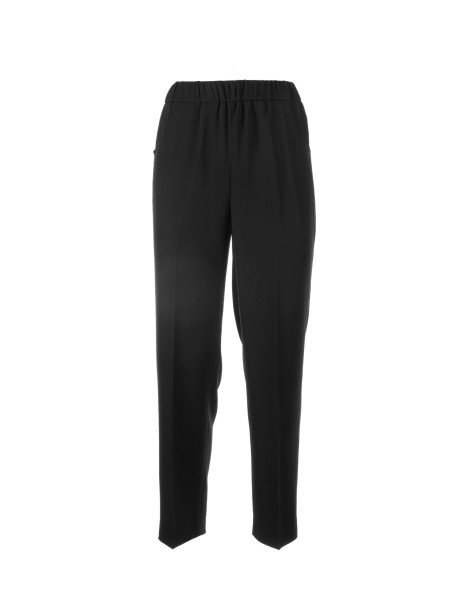 Black elastic trousers Black elastic trousers