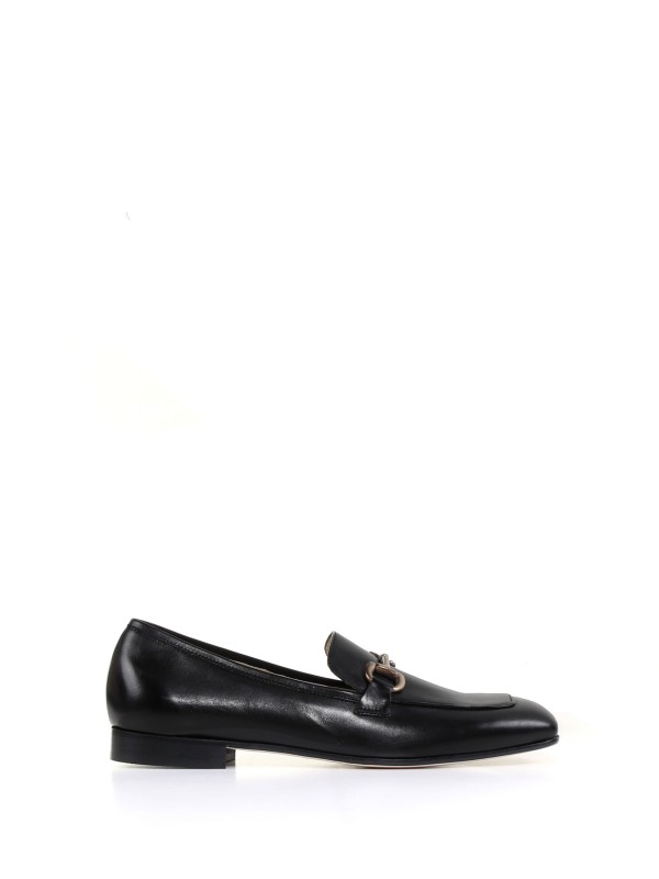 Leather loafer with horsebit detail Leather loafer with horsebit detail