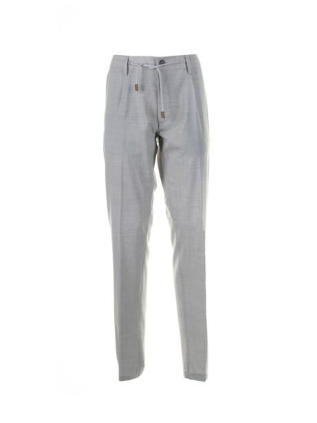 Pantalone uomo grigio chiaro