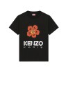 T-shirt Boke Flower nera