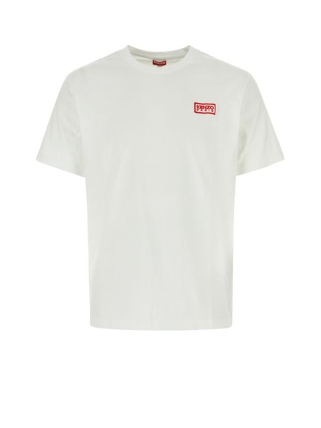T-shirt bianca "Kenzo Paris"