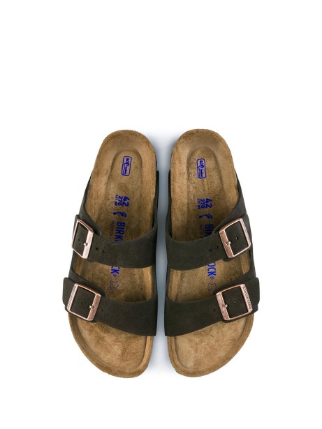 Arizona mocha suede slipper
