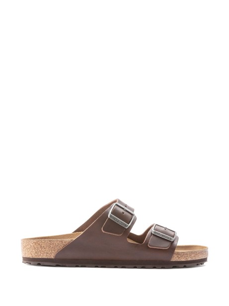 Ciabatta Arizona Grip Vintage Wood in pelle