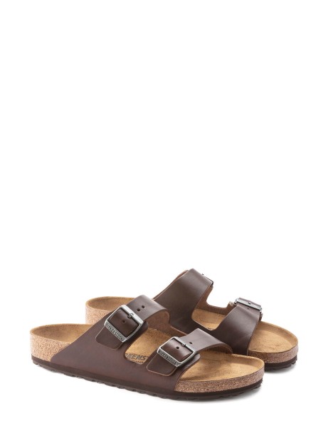 Ciabatta Arizona Grip Vintage Wood in pelle