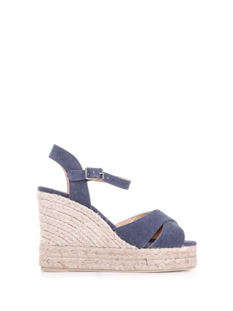 Open Blaudell wedge with strap Open Blaudell wedge with strap