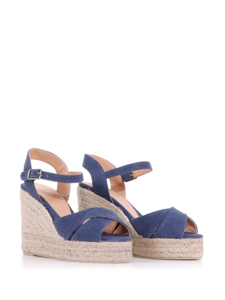 Open Blaudell wedge with strap 2