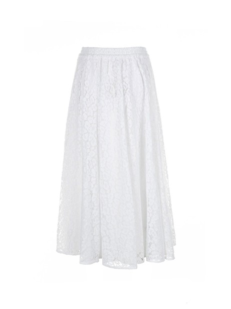 Corded lace skirt