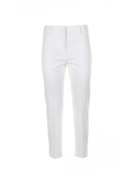White cotton trousers White cotton trousers
