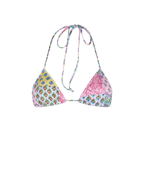 Triangolo multicolore patch