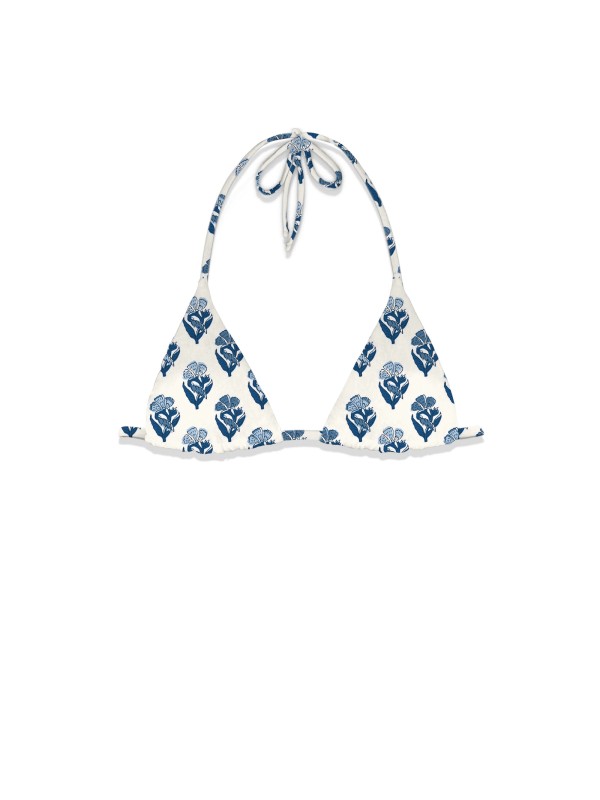 Flower print triangle Flower print triangle