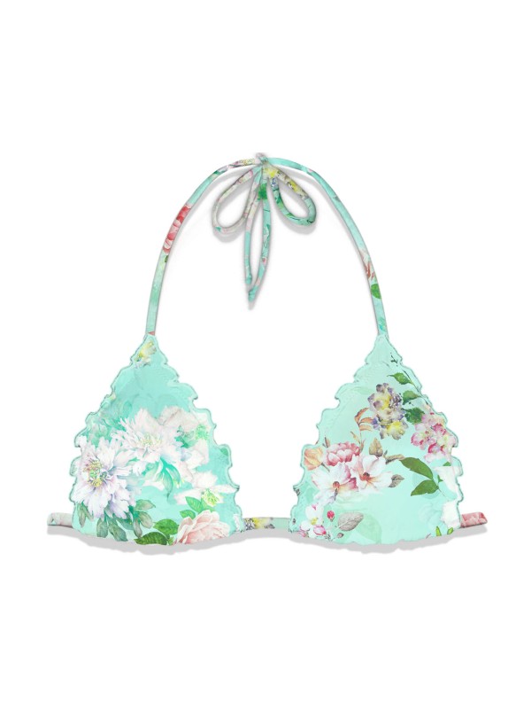 Flower print triangle Flower print triangle