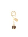 Ladybird key ring in metal and enamel