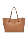 Marcella shopping bag in bubble leather