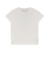 White crew-neck t-shirt