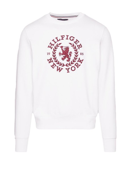 Sweatshirt with oversized crest