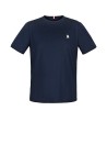Navy blue T-shirt with logo