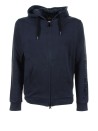 Hooded sweatshirt with zip