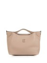Rachele Small powder pink leather handbag